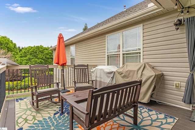 10 Croydon Way, Greenville, SC 29609 - view of wooden deck