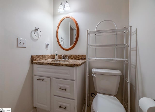 122 N Orchard Farms Ave, Simpsonville, SC 29681 - bathroom with vanity and toilet