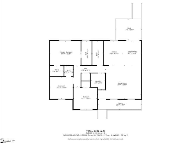 514 Habersham Ln, Easley, SC 29642 - floor plan / room layout