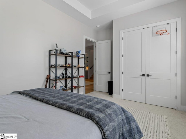 294 Lyman Lake Rd, Lyman, SC 29365 - bedroom with carpet floors, a closet, and baseboards