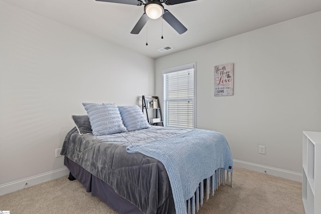 412 Kindletree Way, Simpsonville, SC 29680 - bedroom featuring carpet flooring, baseboards, and ceiling fan