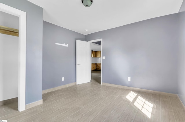 319 Hetty Hill St, Gaffney, SC 29340 - unfurnished bedroom featuring baseboards and light wood-style floors
