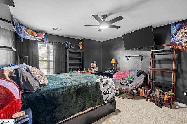 559 Falls Cottage Run, Boiling Springs, SC 29316 - carpeted bedroom featuring a ceiling fan