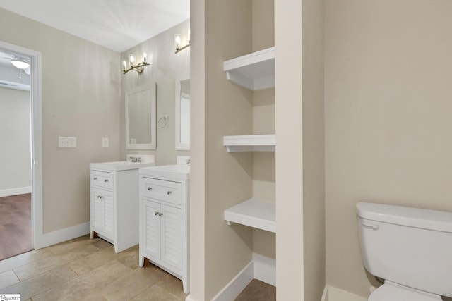 184 Sandifer Rd, Spartanburg, SC 29303 - bathroom featuring vanity and toilet