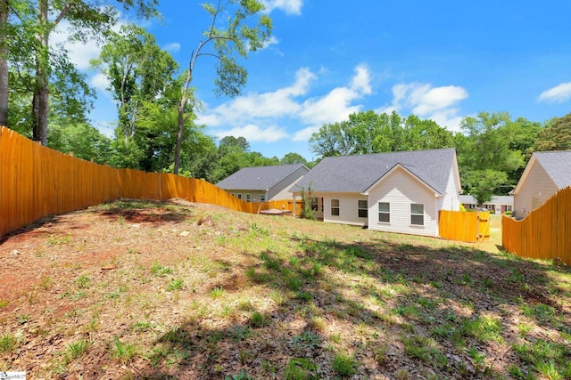 184 Sandifer Rd, Spartanburg, SC 29303 - rear view of property featuring a fenced backyard