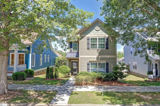 121 Austin Brook St, Simpsonville, SC 29680 - view of front of home featuring a front lawn and crawl space