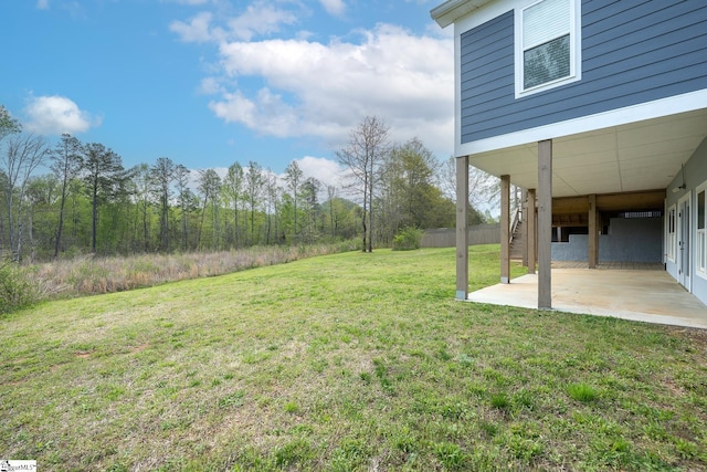 1122 Midway Rd, Pickens, SC 29671 - view of yard with a patio