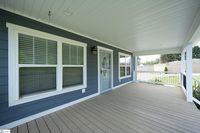 1122 Midway Rd, Pickens, SC 29671 - view of wooden porch