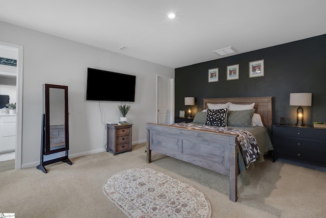 212 Ralston Dr, Greer, SC 29651 - bedroom with light carpet and baseboards