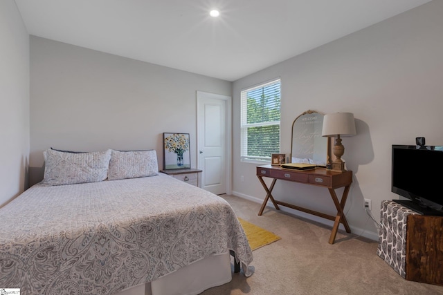 212 Ralston Dr, Greer, SC 29651 - bedroom featuring light colored carpet and baseboards