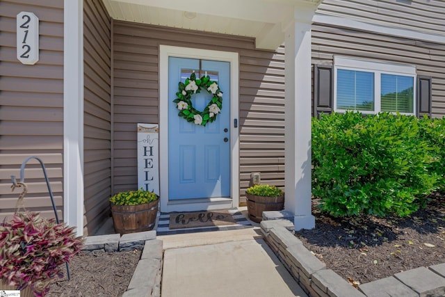 212 Ralston Dr, Greer, SC 29651 - doorway to property with a porch
