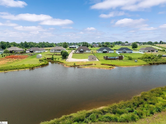 222 Blease Horton Rd, Boiling Springs, SC 29316 - aerial perspective of suburban area with a nearby body of water