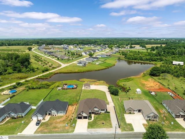 222 Blease Horton Rd, Boiling Springs, SC 29316 - aerial view of residential area with a nearby body of water