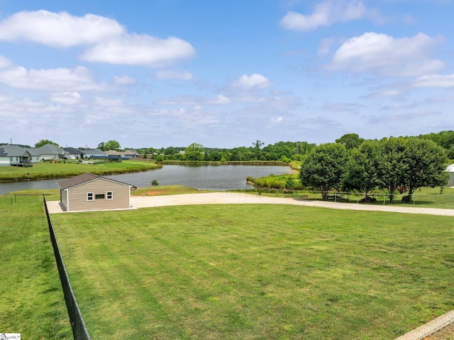 222 Blease Horton Rd, Boiling Springs, SC 29316 - view of grassy yard featuring a water view