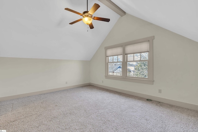 509B Townes St, Greenville, SC 29601 - bonus room with carpet floors, ceiling fan, and baseboards