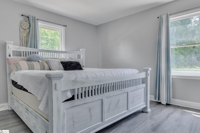 203 Rock Springs Rd, Belton, SC 29627 - bedroom featuring wood finished floors and baseboards