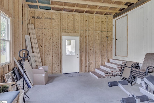 203 Rock Springs Rd, Belton, SC 29627 - miscellaneous room with concrete flooring