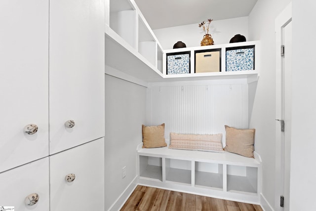 101 Hazelcroft Dr, Fountain Inn, SC 29644 - mudroom with wood finished floors and baseboards