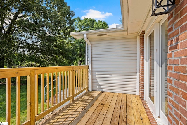303 Suber Rd, Greer, SC 29651 - view of wooden deck