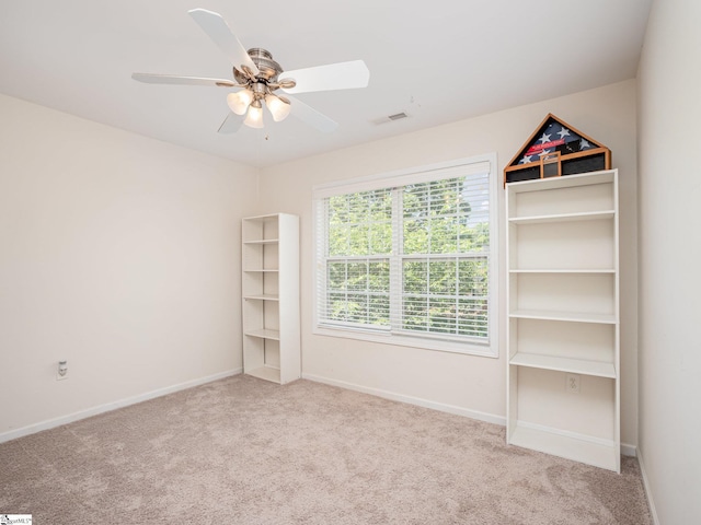 6 Baneberry Ct, Simpsonville, SC 29680 - unfurnished bedroom featuring carpet, baseboards, and ceiling fan