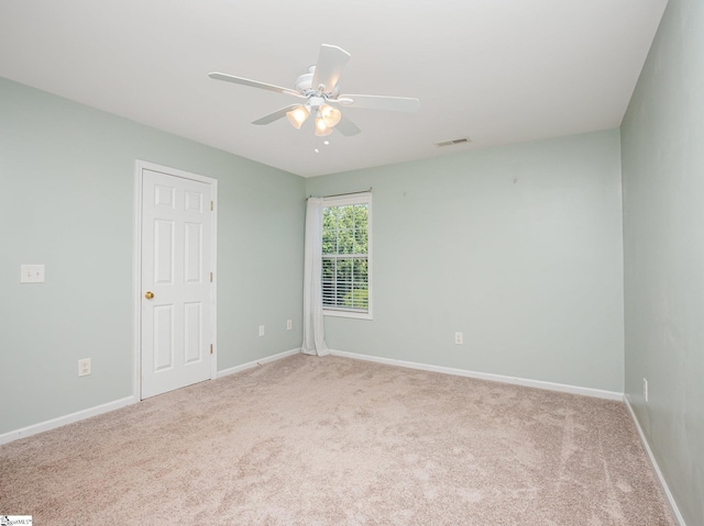6 Baneberry Ct, Simpsonville, SC 29680 - carpeted empty room featuring a ceiling fan and baseboards