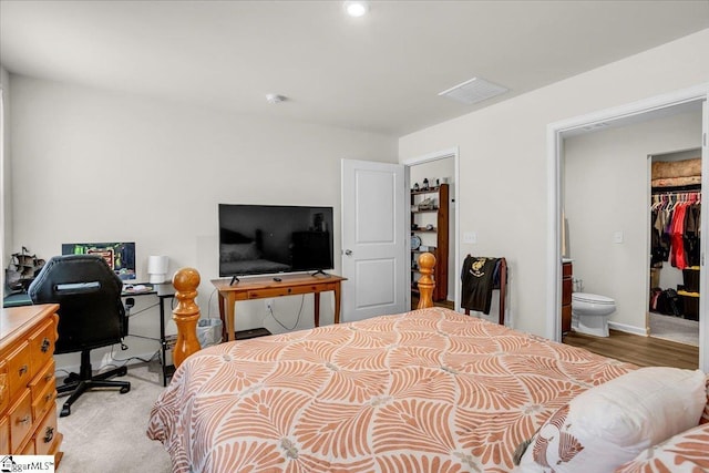 104 Timothy Pl, Easley, SC 29642 - bedroom with a walk in closet, a closet, and a desk