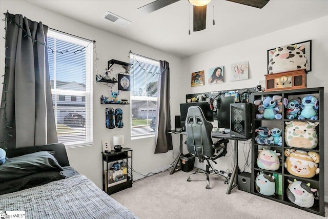 104 Timothy Pl, Easley, SC 29642 - carpeted bedroom with a ceiling fan