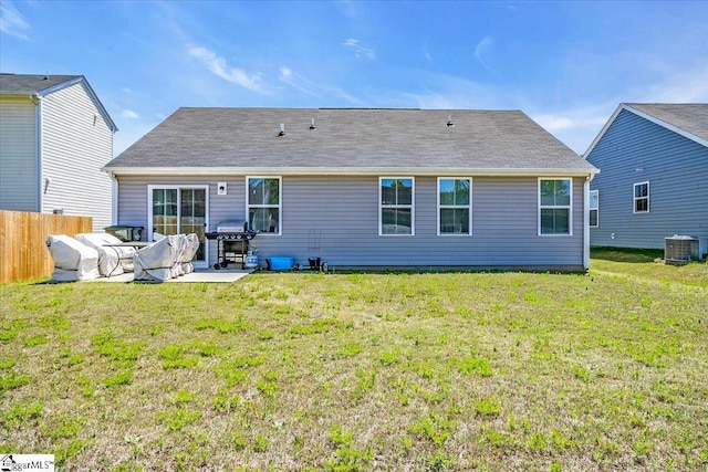 104 Timothy Pl, Easley, SC 29642 - back of house with cooling unit and a patio area