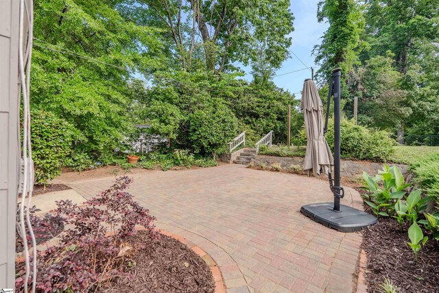 236 S Park Dr, Spartanburg, SC 29302 - view of patio