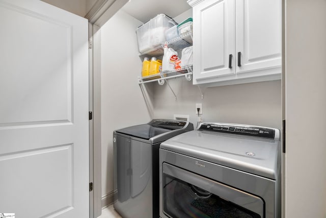 30 Eaglecrest Ct, Simpsonville, SC 29681 - washroom featuring cabinet space and separate washer and dryer
