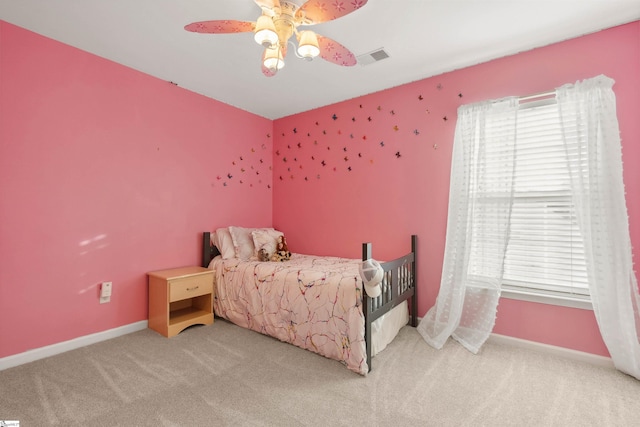 105 Franklin Meadow Way, Greer, SC 29651 - carpeted bedroom with baseboards and ceiling fan
