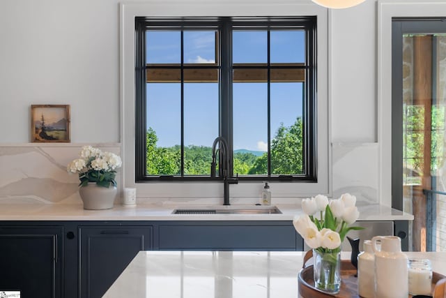 189 Crowne Hill Way, Marietta, SC 29661 - kitchen view of a sink