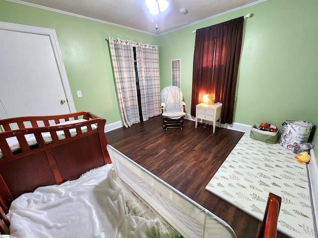 1104 Robert P Jeanes Rd, Easley, SC 29640 - bedroom featuring wood finished floors, baseboards, and ornamental molding