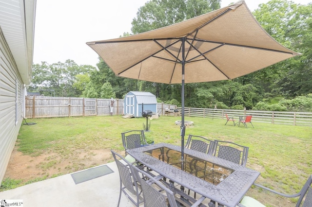 317 Saluda St, Belton, SC 29627 - view of patio / terrace featuring outdoor dining space and view of scattered trees