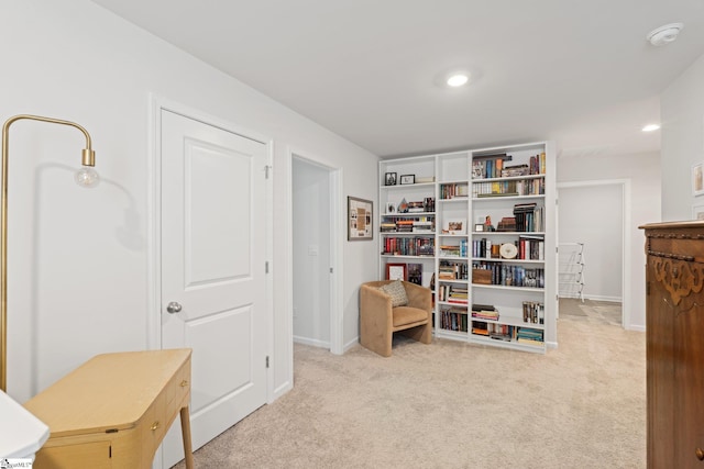 206 Bonifay Dr, Fountain Inn, SC 29644 - sitting room featuring carpet flooring and baseboards