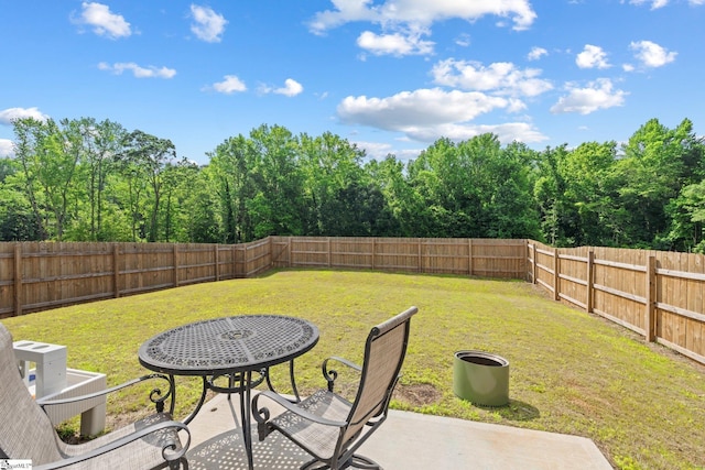 206 Bonifay Dr, Fountain Inn, SC 29644 - view of yard with a patio
