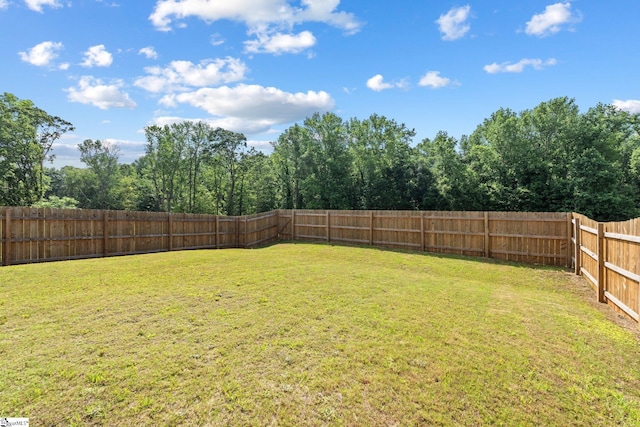 206 Bonifay Dr, Fountain Inn, SC 29644 - view of yard