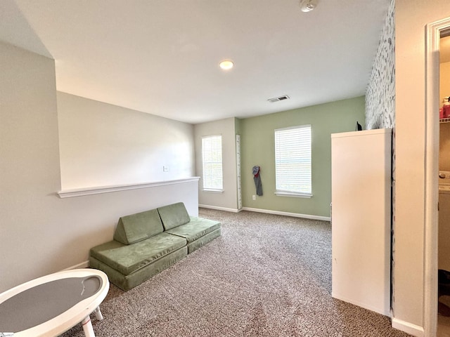 200 Odie Dr, Simpsonville, SC 29681 - sitting room with carpet, baseboards, and recessed lighting