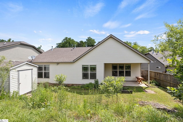 239 Applehill Way, Simpsonville, SC 29681 - back of property with a patio area and a shingled roof