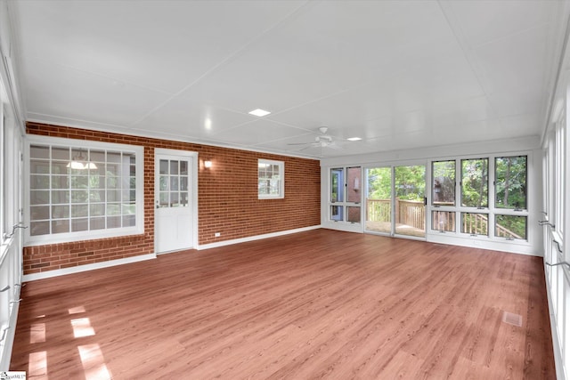 302 Spruce St, Clinton, SC 29325 - view of unfurnished sunroom