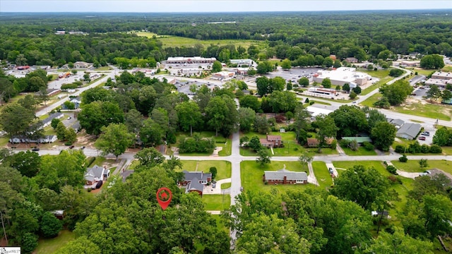 302 Spruce St, Clinton, SC 29325 - drone / aerial view of a heavily wooded area