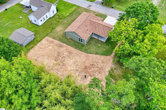 106 N St, Belton, SC 29627 - aerial view of property and surrounding area