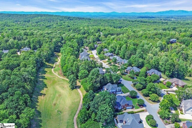 67 Devonhall Way, Taylors, SC 29687 - aerial overview of property's location with a forest and nearby suburban area