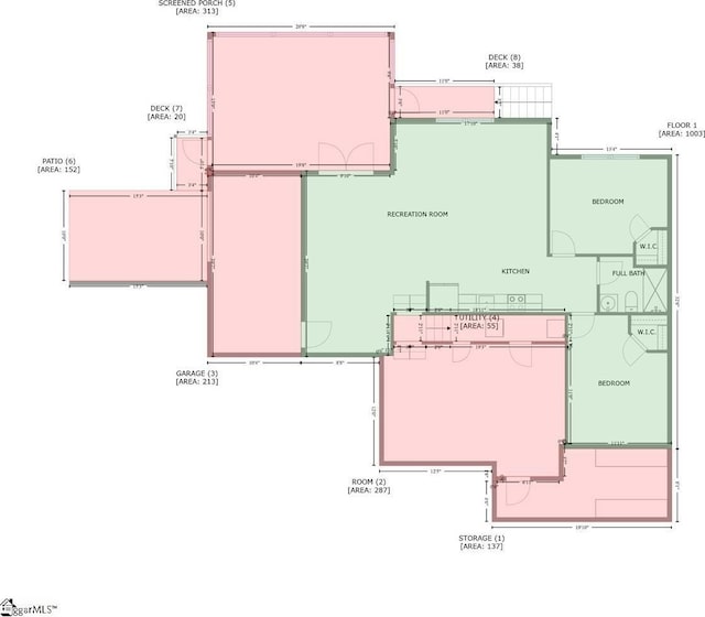 67 Devonhall Way, Taylors, SC 29687 - home floor plan