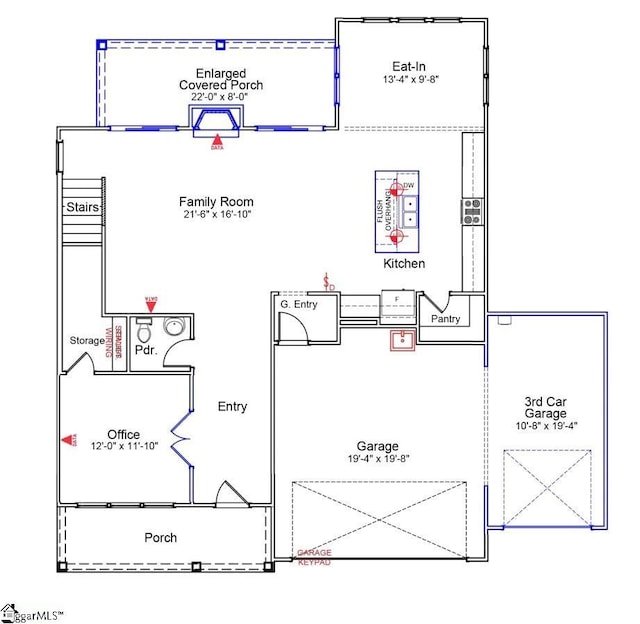 3140 Midway Rd Lot 97, Anderson, SC 29621 - view of room layout
