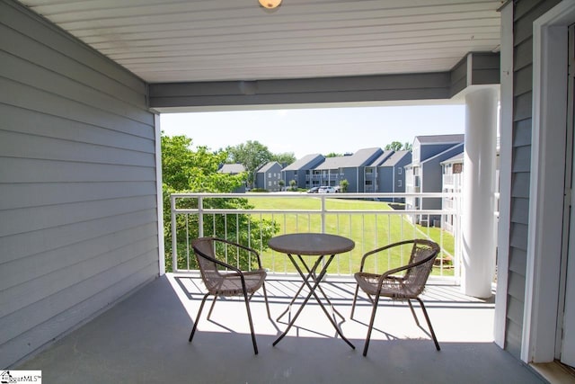 1507 Northlake Dr, Anderson, SC 29625 - balcony featuring a residential view