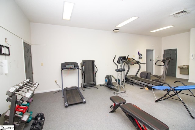 1507 Northlake Dr, Anderson, SC 29625 - gym featuring baseboards