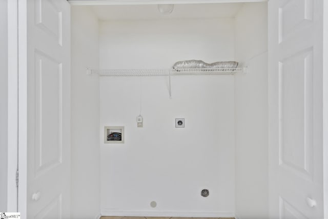 103 Berry Ct, Belton, SC 29627 - laundry room featuring hookup for an electric dryer and hookup for a washing machine