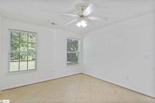 103 Berry Ct, Belton, SC 29627 - empty room featuring plenty of natural light, baseboards, and a ceiling fan