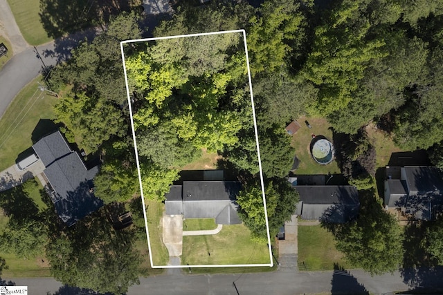 103 Berry Ct, Belton, SC 29627 - aerial overview of property's location featuring property boundaries highlighted